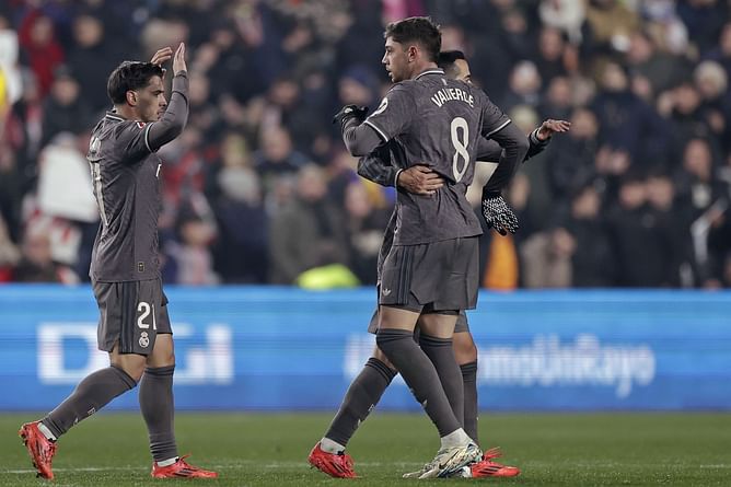Rayo Vallecano 3-3 Real Madrid: Los Blancos' Player Ratings as Valverde scores a thunderbolt in a spirited comeback | LaLiga 2024-25