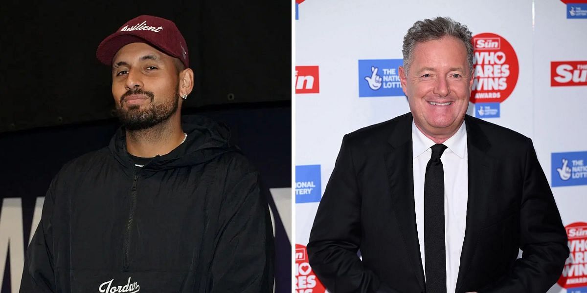 Nick Kyrgios and Piers Morgan recently had a fun interaction (Source: Getty Images)