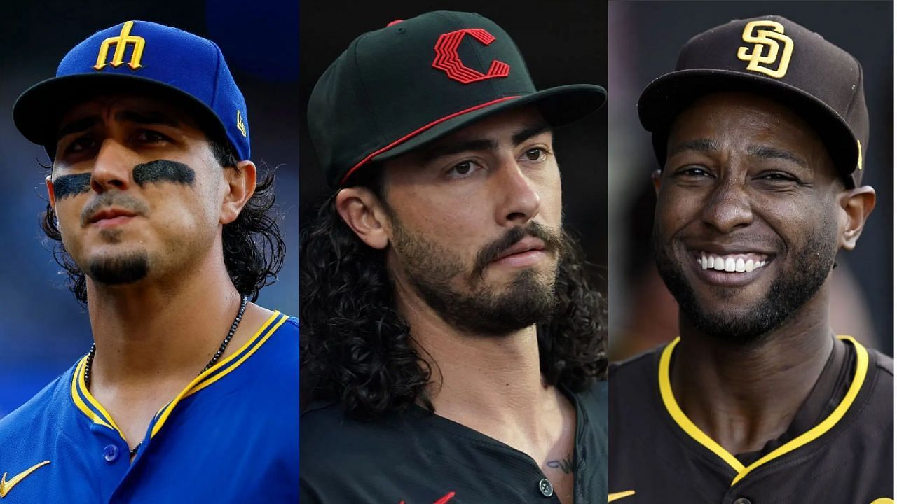 (Left to Right) Josh Rojas, Jonathan India and Jurickson Profar (Images from - Getty)