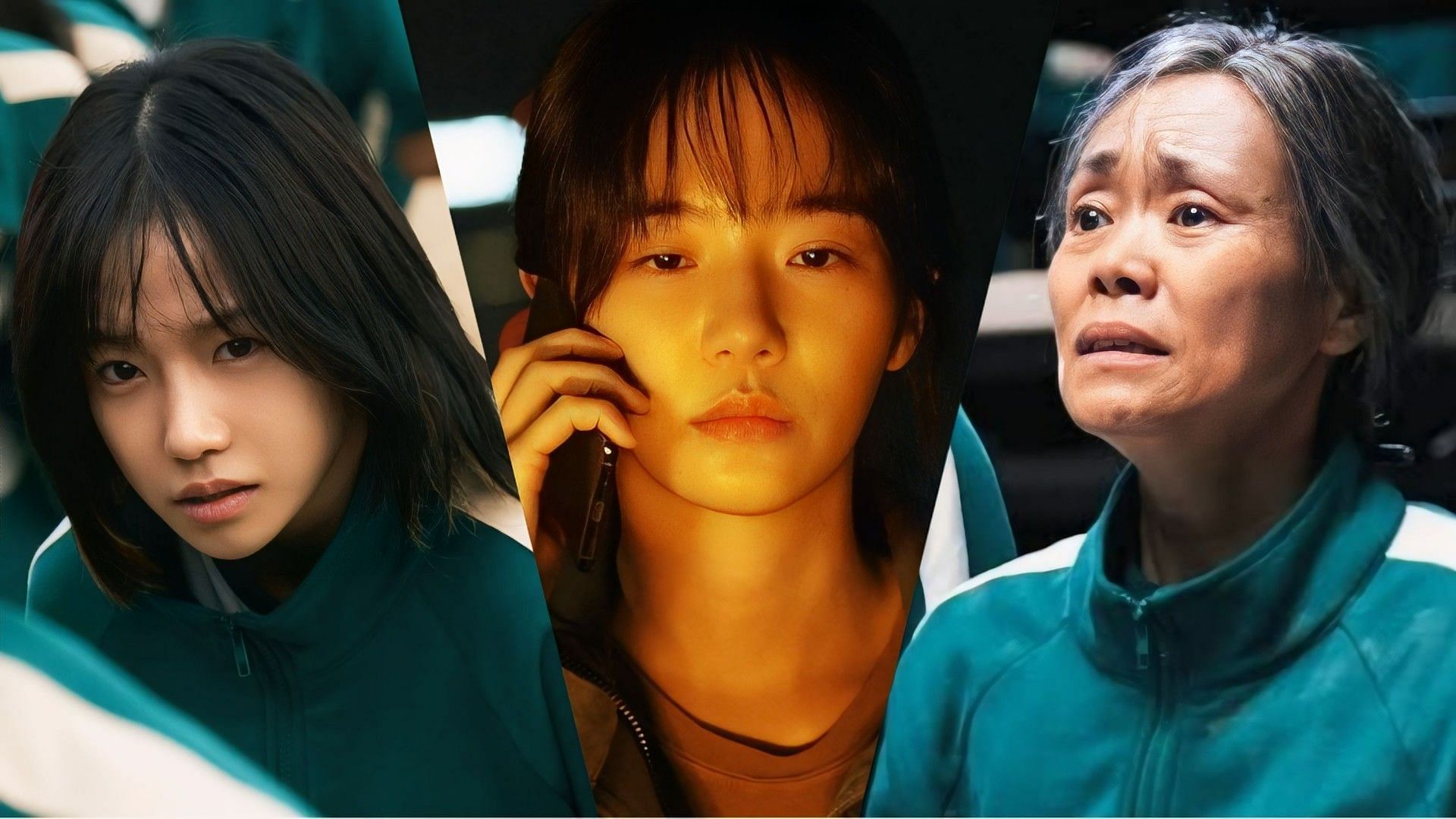 Jo Yuri, Park Gyu-young and Kang Ae-sim in Squid Game season 2 (Image via Netflix)