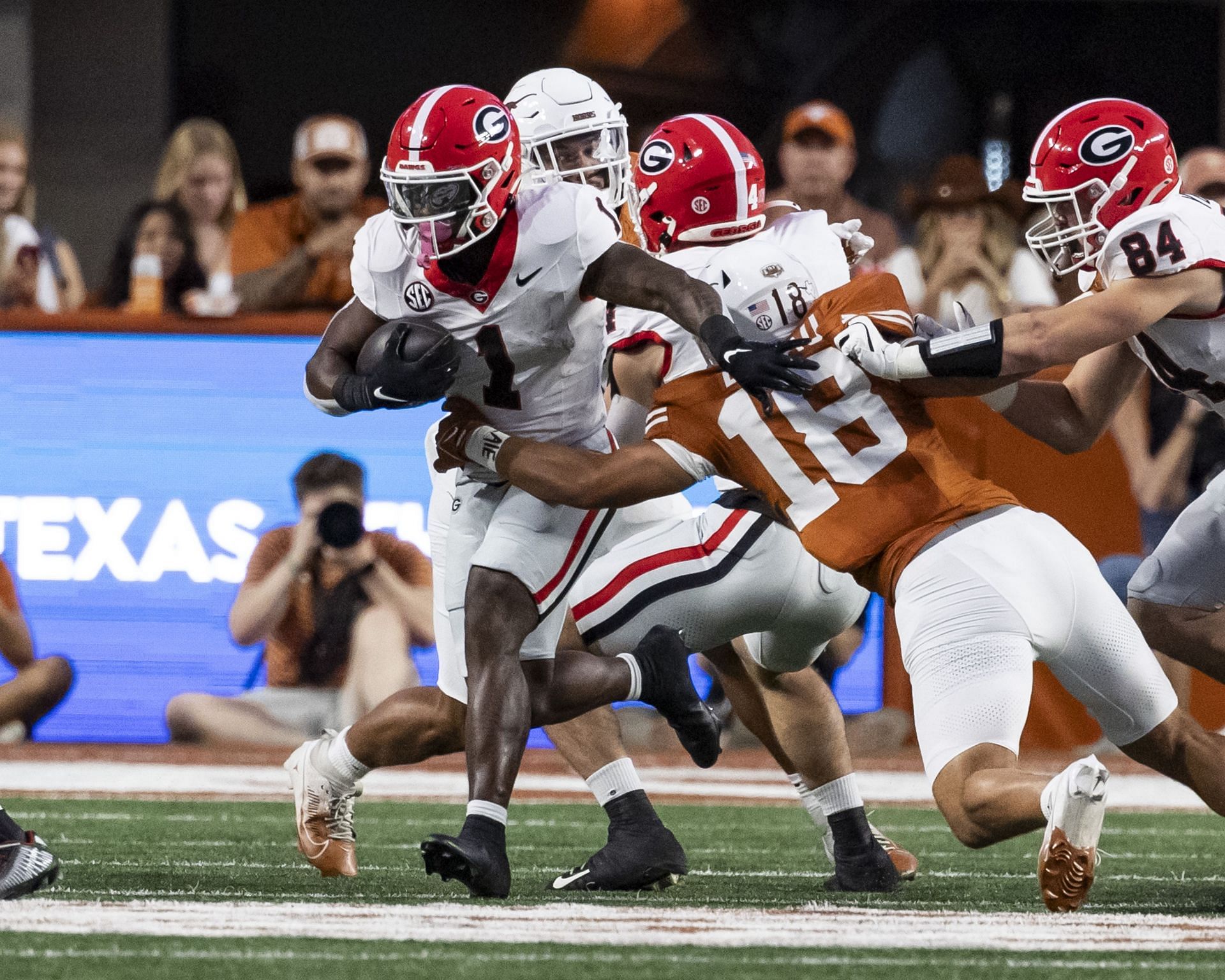 Georgia v Texas - Source: Getty