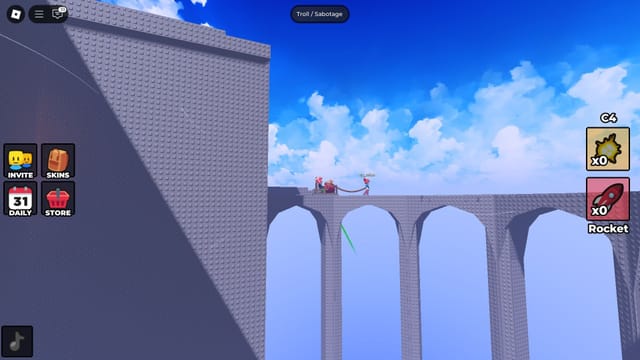 Cruzar un escenario (Lista de verificación por habilidad de Roblox)