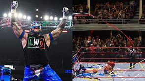 Mysterious masked AEW star uses Rey Mysterio's finisher; crowned NEW champion