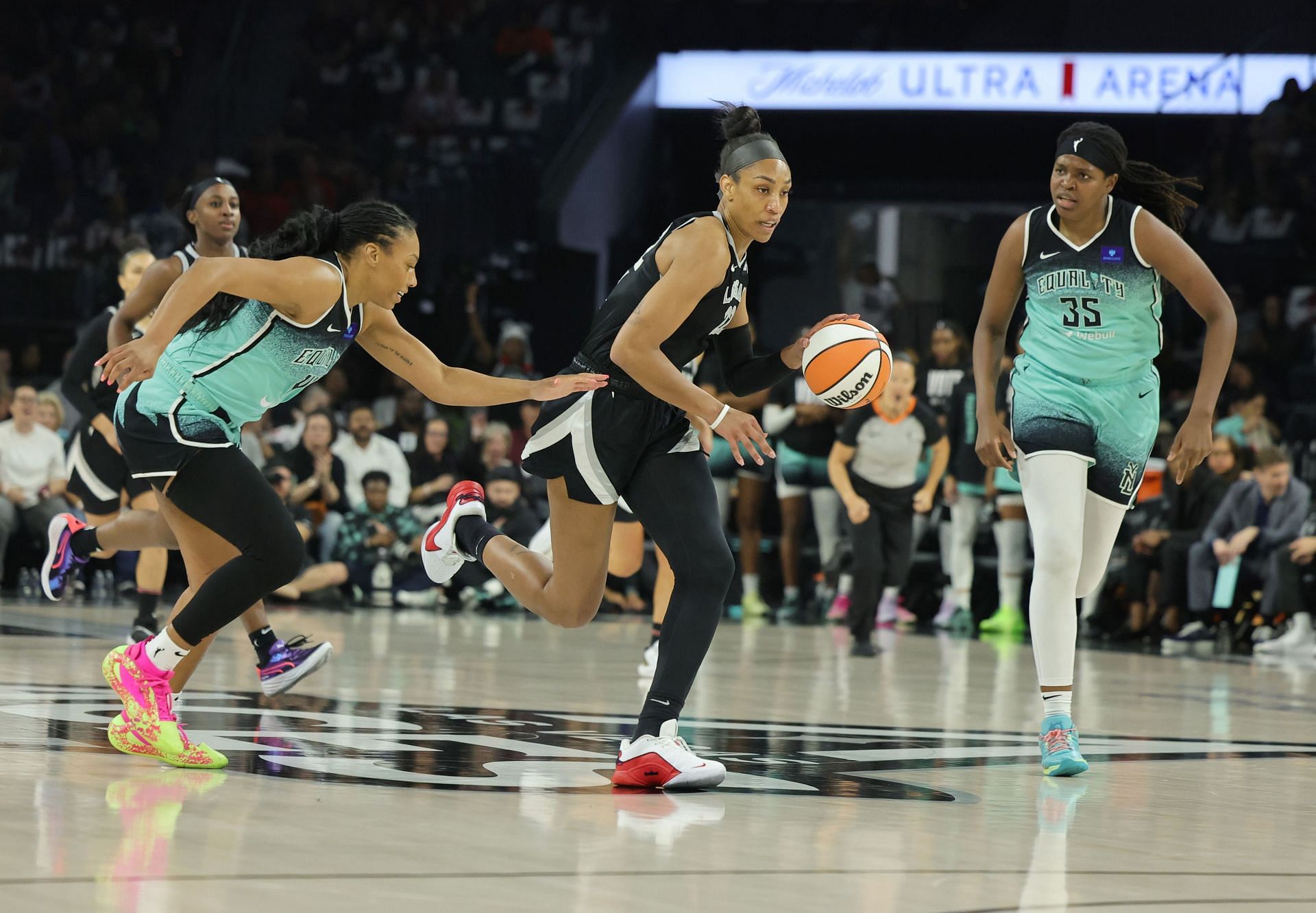 New York Liberty v Las Vegas Aces - Game Four - Source: Getty