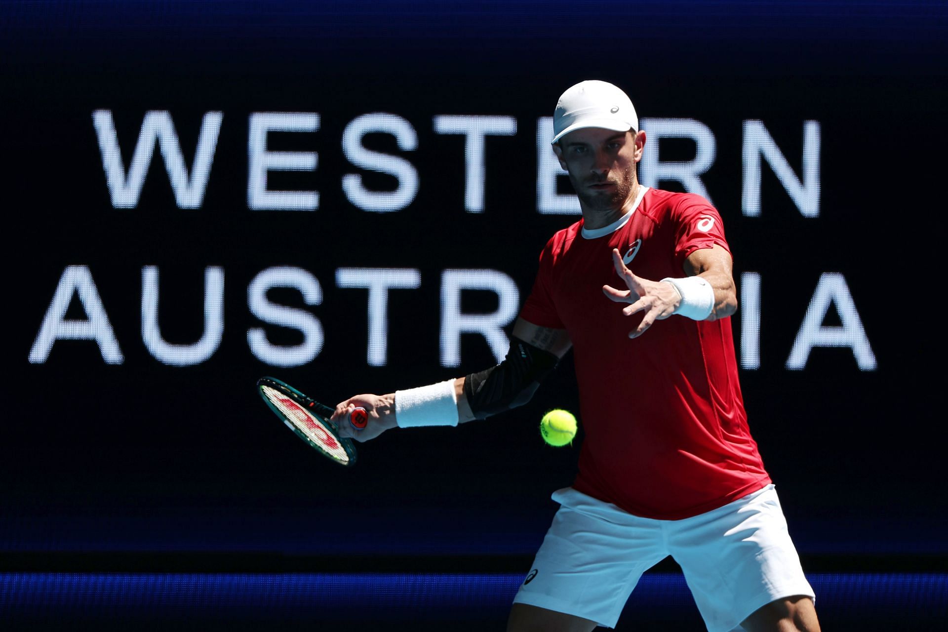 Borna Coric at the United Cup 2025. (Photo: Getty)