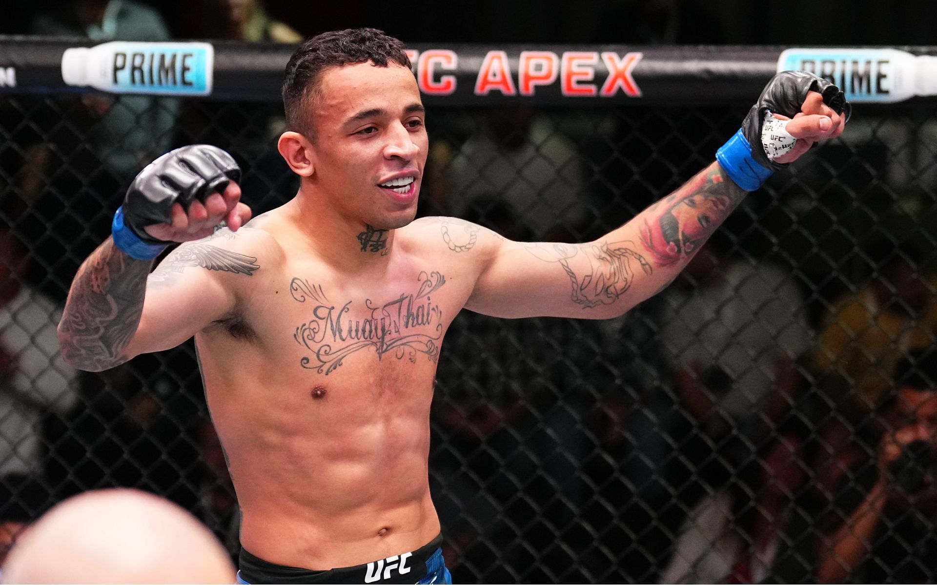 Carlos Prates made a splash in his first year in the UFC [Image: @ufc on X]