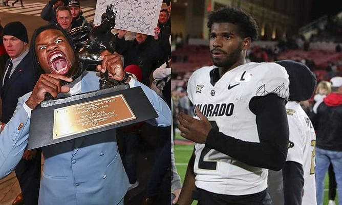 "Heisman winners don’t fight": Travis Hunter teases Shedeur Sanders for grabbing his collar during practice banter