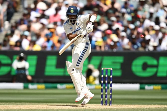 [Watch] KL Rahul cleaned up by a peach at the stroke of Tea on Day 2 of BGT 2024-25 4th Test
