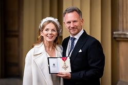 Spice girl Geri Halliwell “incredibly proud” of husband Christian Horner’s royal honor