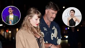 WATCH: Travis Kelce, Taylor Swift enjoy double date with Jack Antonoff and Margaret Qualley in NYC