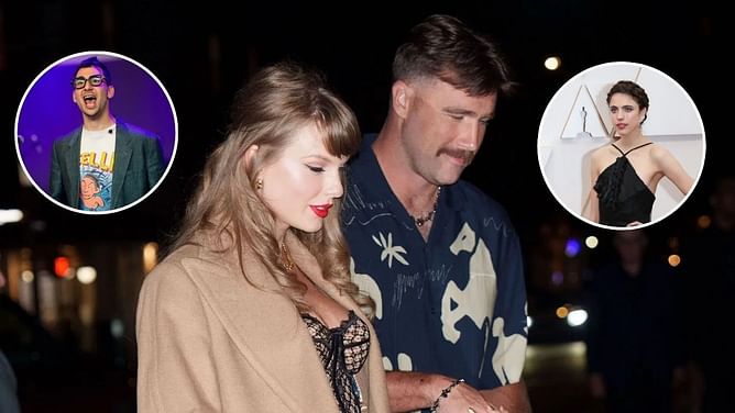 WATCH: Travis Kelce, Taylor Swift enjoy double date with Jack Antonoff and Margaret Qualley in NYC