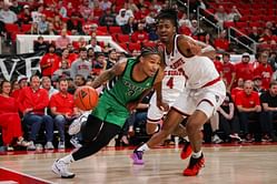 Brit Harris Injury: Spartans guard stretchered off after scary fall during USC Upstate vs South Carolina