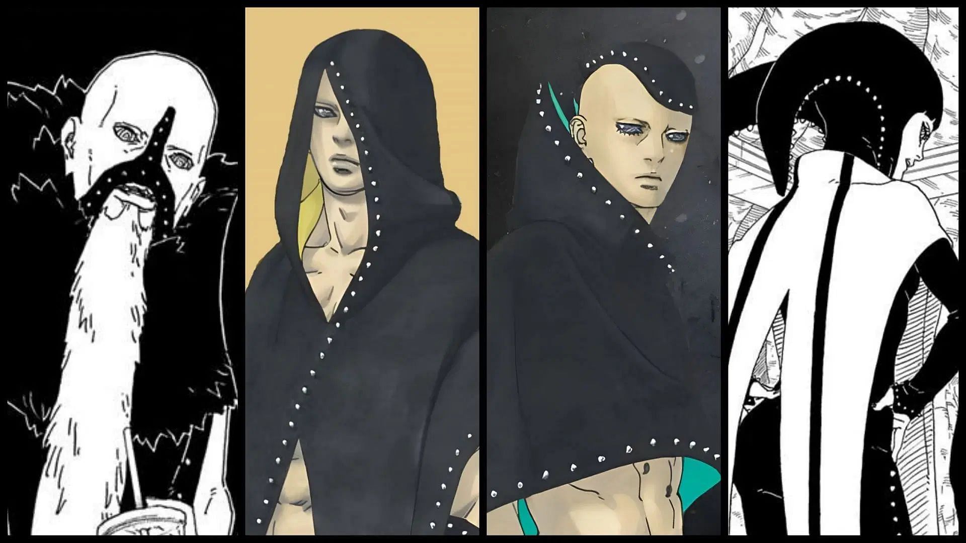 The Shinjus as shown in the Boruto: Two Blue Vortex manga (Image via Shueisha)