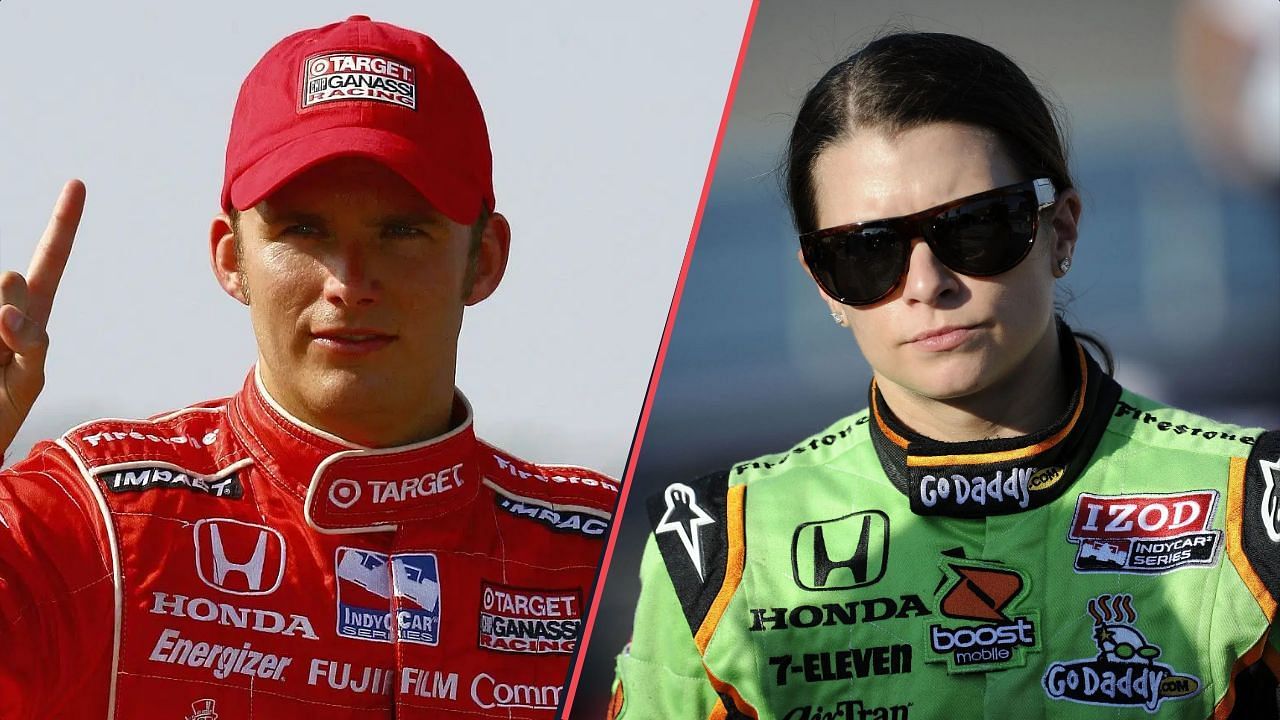 Dan Wheldon and Danica Patrick | Image via Getty