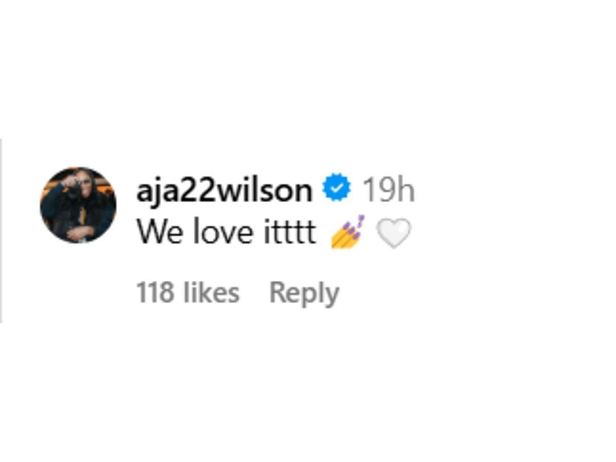 A&#039;ja Wilson&#039;s comment