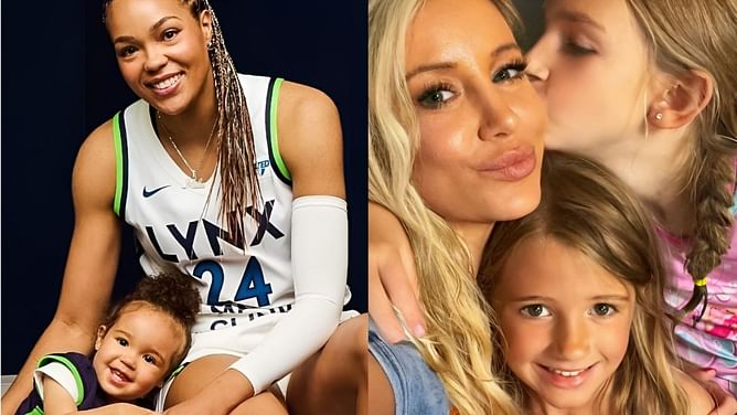 Napheesa Collier's husband Alex Bazzell's sister melts over 'mini-me' daughter in adorable snap