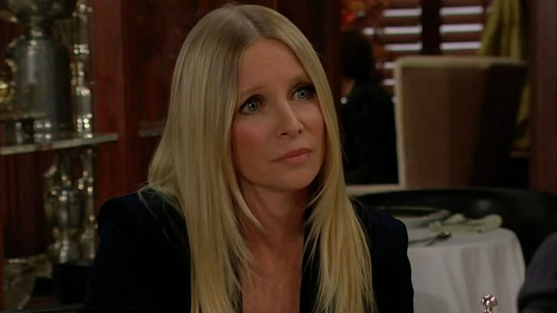 Christine Blair in a still from The Young and the Restless (via CBS)