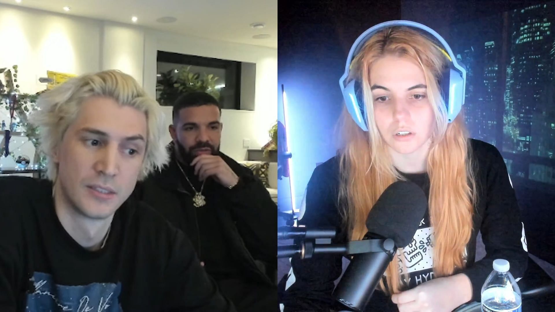 xQc resonds to Drake