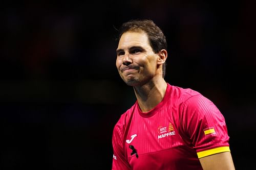 The Spaniard during Spain's Davis Cup quarterfinal against Netherlands (Image Source: Getty)