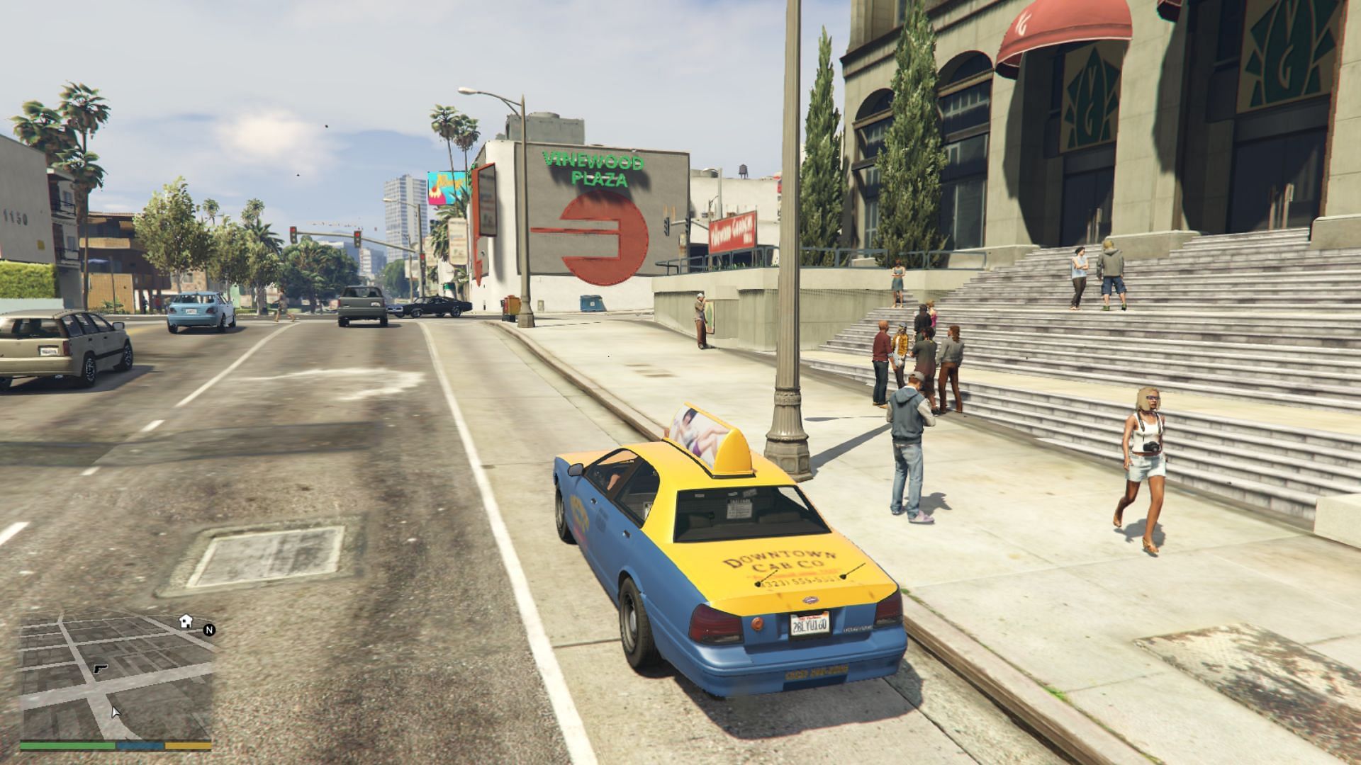 An in-game screenshot for GTA 5 Downtown Cab Co. guide readers (4/9) (Image via Rockstar Games)