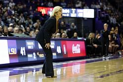 “Kim Mulkey gone hit a ref one day”: Flau’jae Johnson reacts to LSU HC’s wild celebration on the touchline