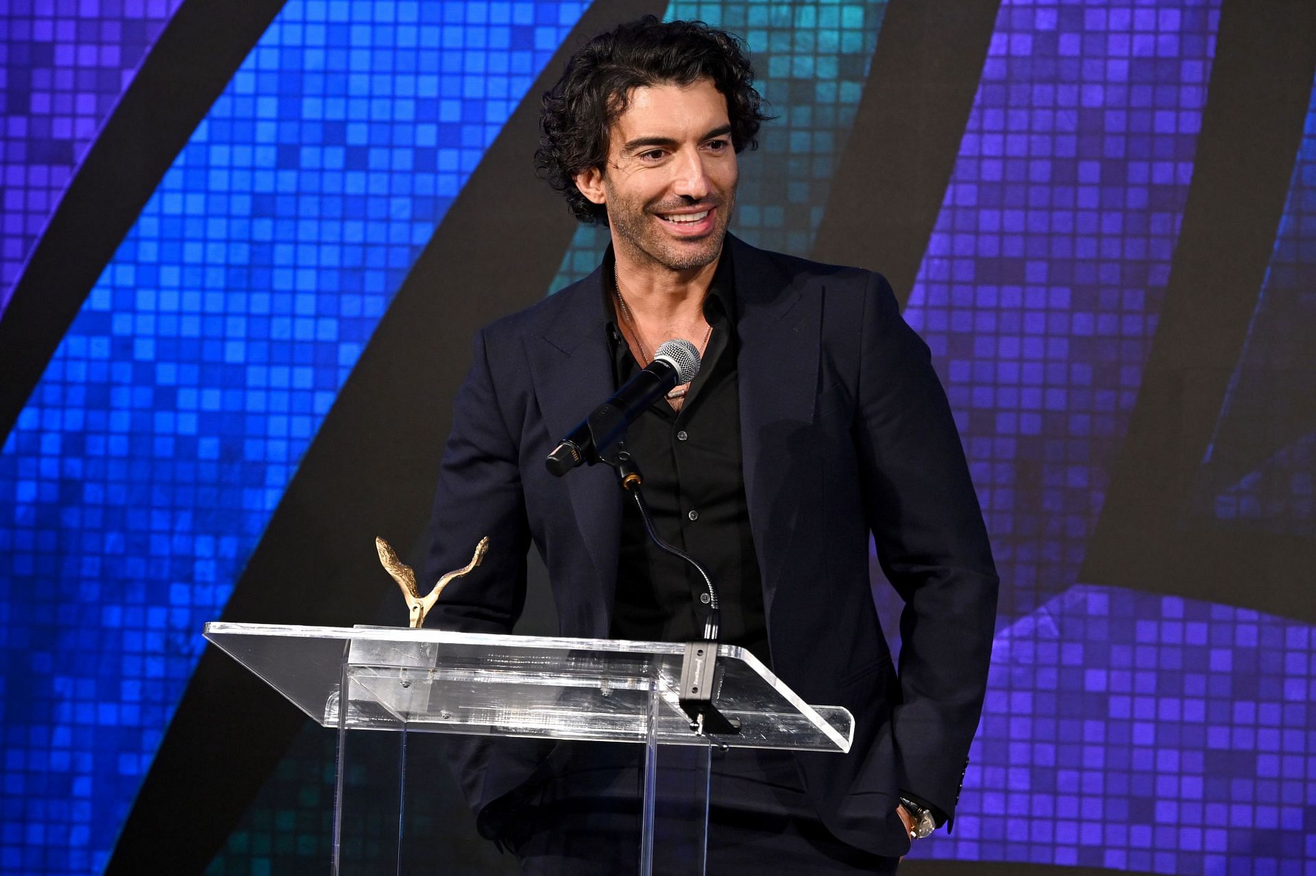 A still of Justin Baldoni (Image via Bryan Bedder/Getty Images for Vital Voices Global Partnership)