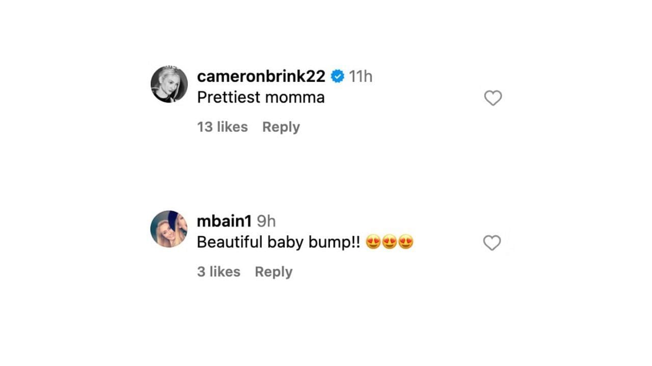 Cameron Brink and Michelle Brink comments [Credit: IG/@sydelcurrylee]