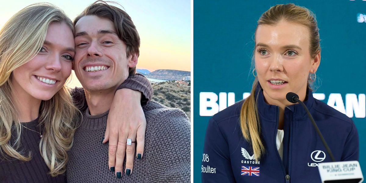 Katie Boulter opens up about facing fiance Alex de Minaur at United Cup (Image Source: Getty; @katiecboulter on Instagram)