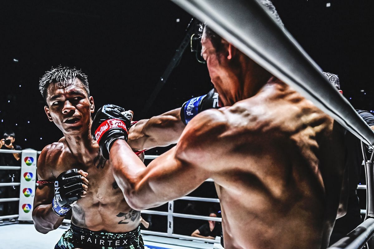 Shadow revels on his career-defining victory at ONE Friday Fights 92. -- Photo by ONE Championship