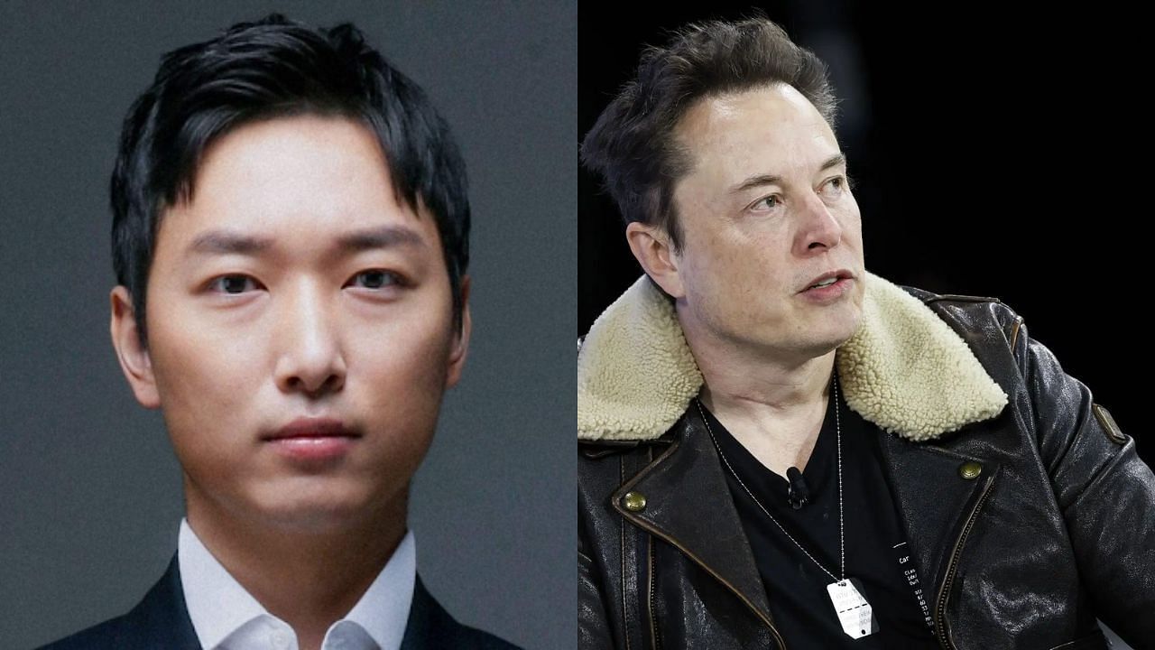 Dr. YoungHoon Kim and Elon Musk (images via X and Getty)