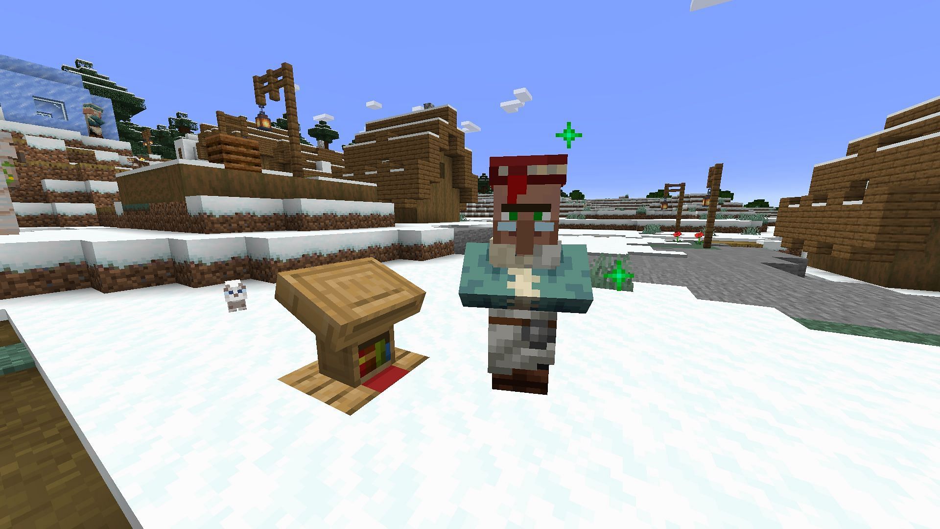 Librarians are the easiest way to get enchantments (Image via Mojang)