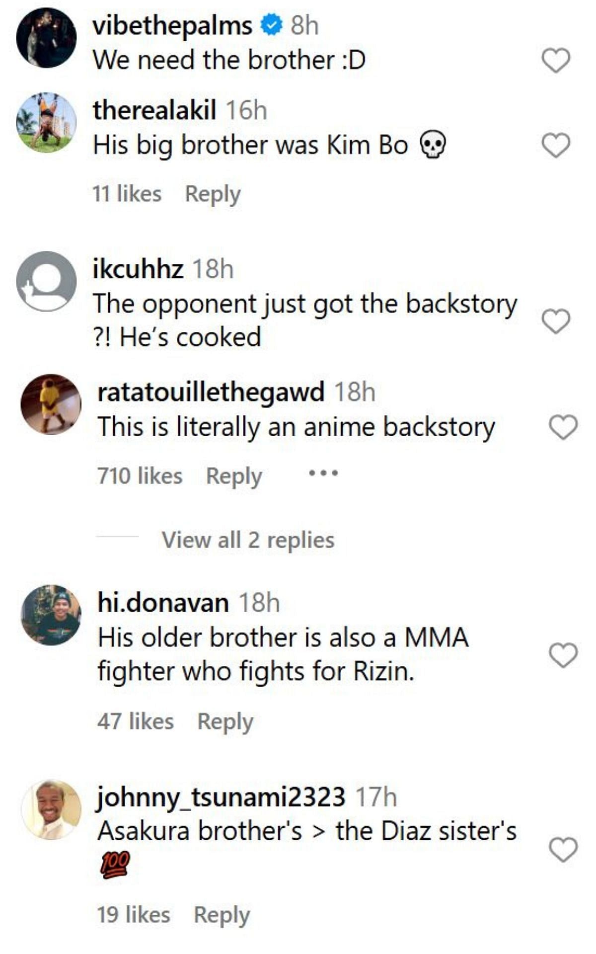 More comments. [Image credit: @espnmma on Instagram]