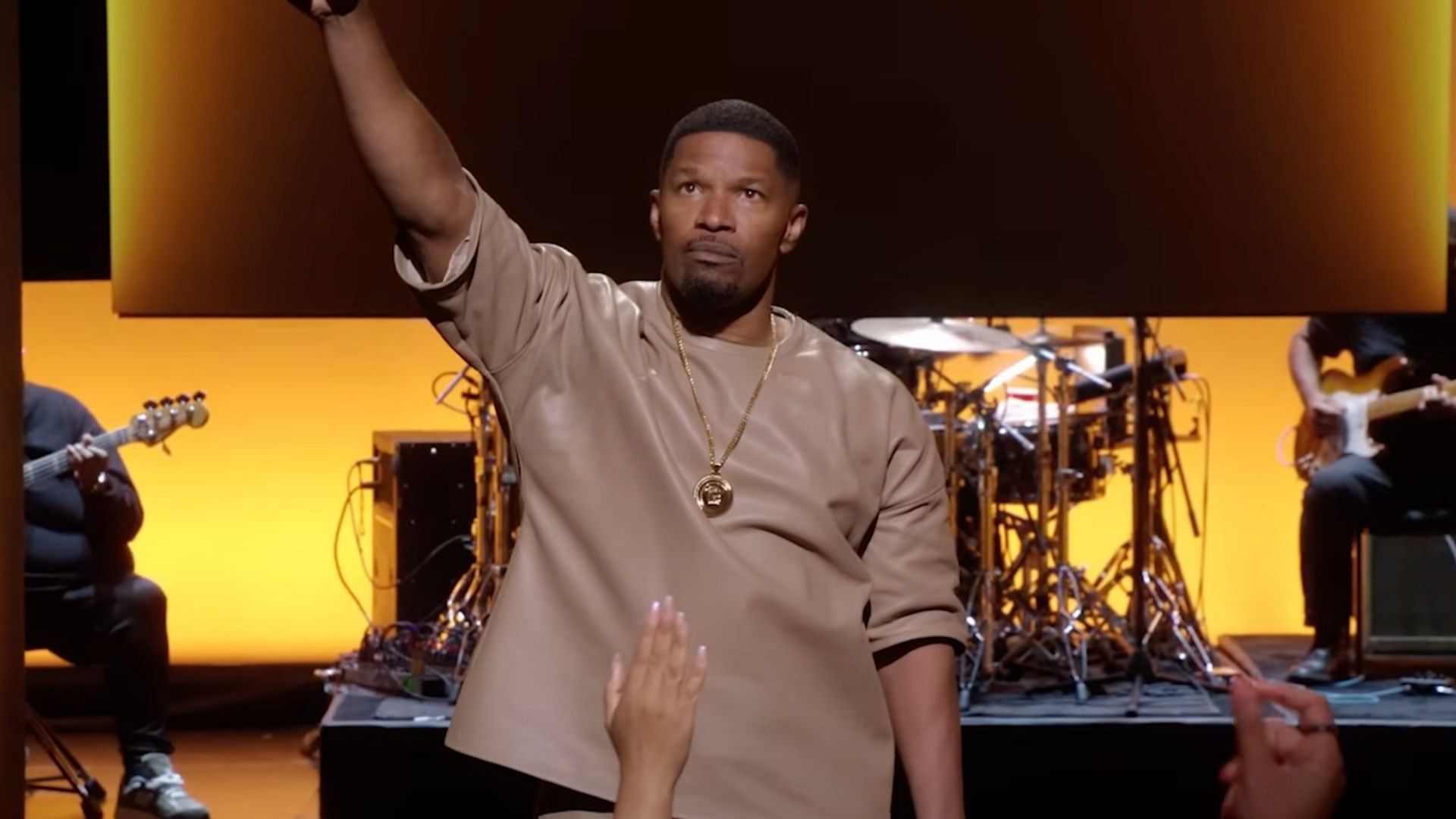 Jamie Foxx in Jamie Foxx: What Had Happened Was (Image via Netflix/YouTube)