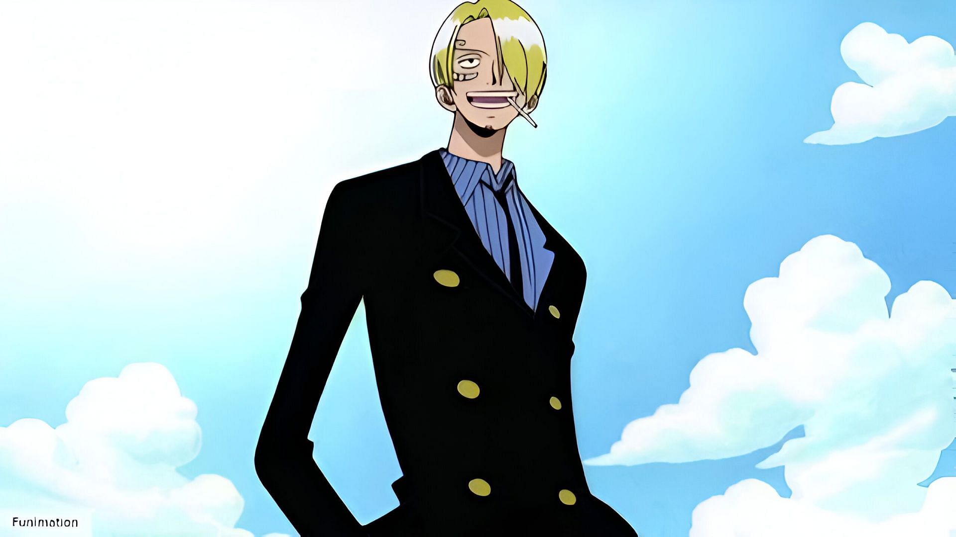 Sanji as seen in the anime (Image via Toei Animation)