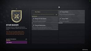 Destiny 2 Dawning Star Baker seal guide: Gilding, challenges, and more