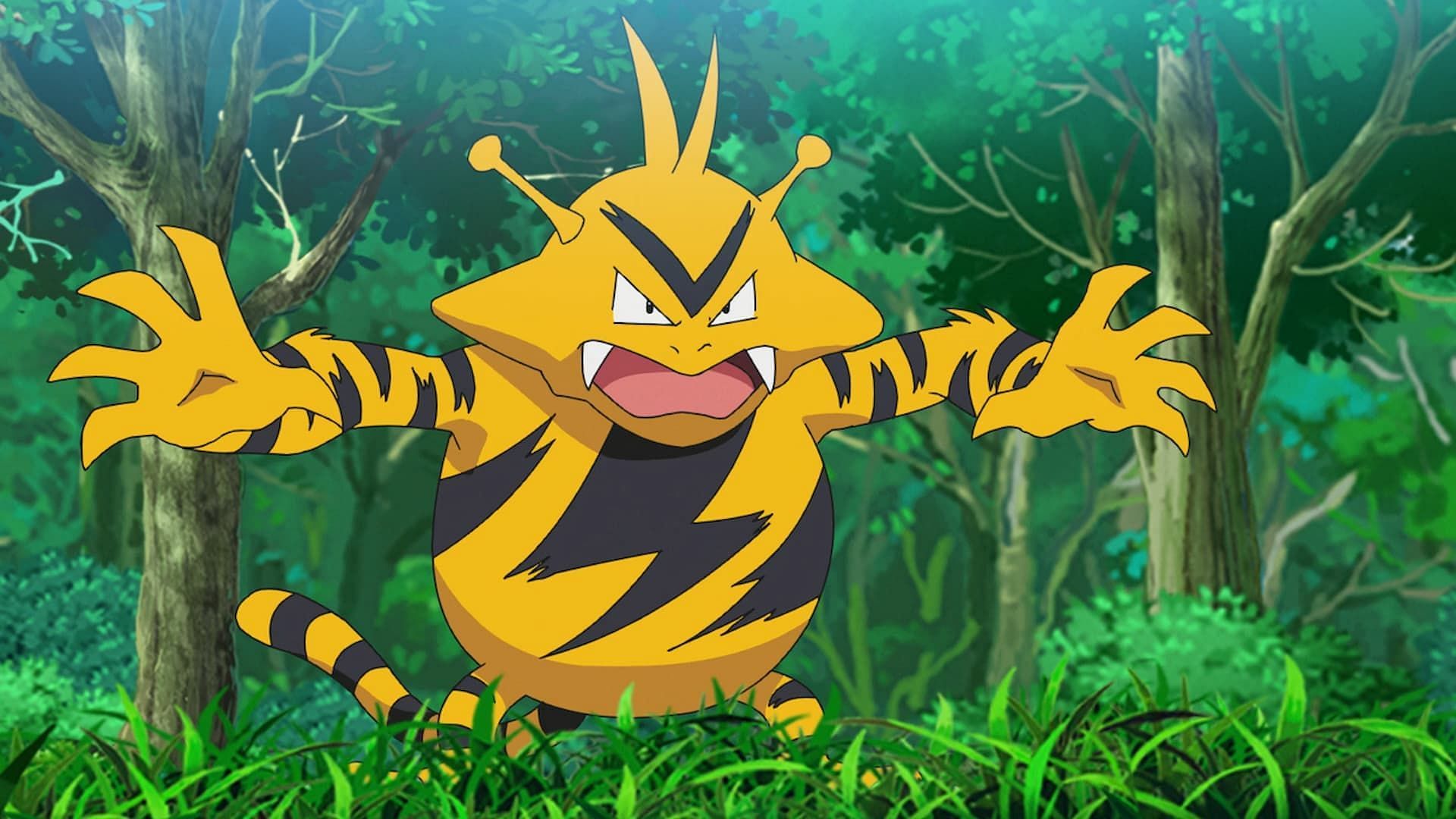 Electabuzz as seen in the anime (Image via The Pokemon Company)