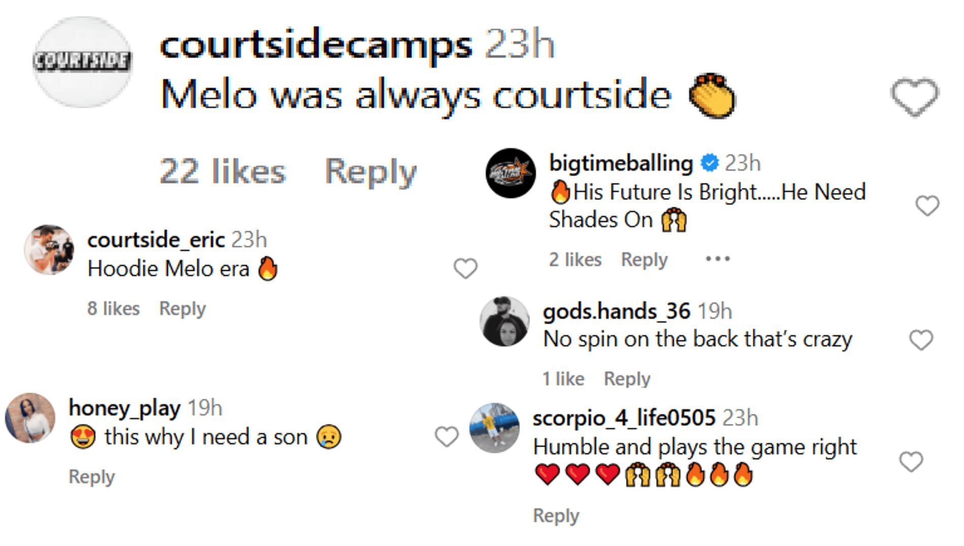 Fans react to Kiyan Anthony as a 6th grade baller (Source: Instagram/courtsidefilms)