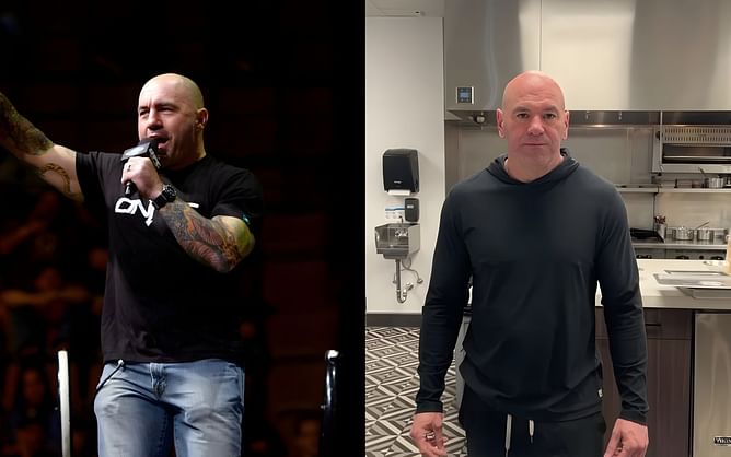 "My anxiety is through the roof" - When Joe Rogan recalled watching Dana White go down $600,000 while gambling before making it back