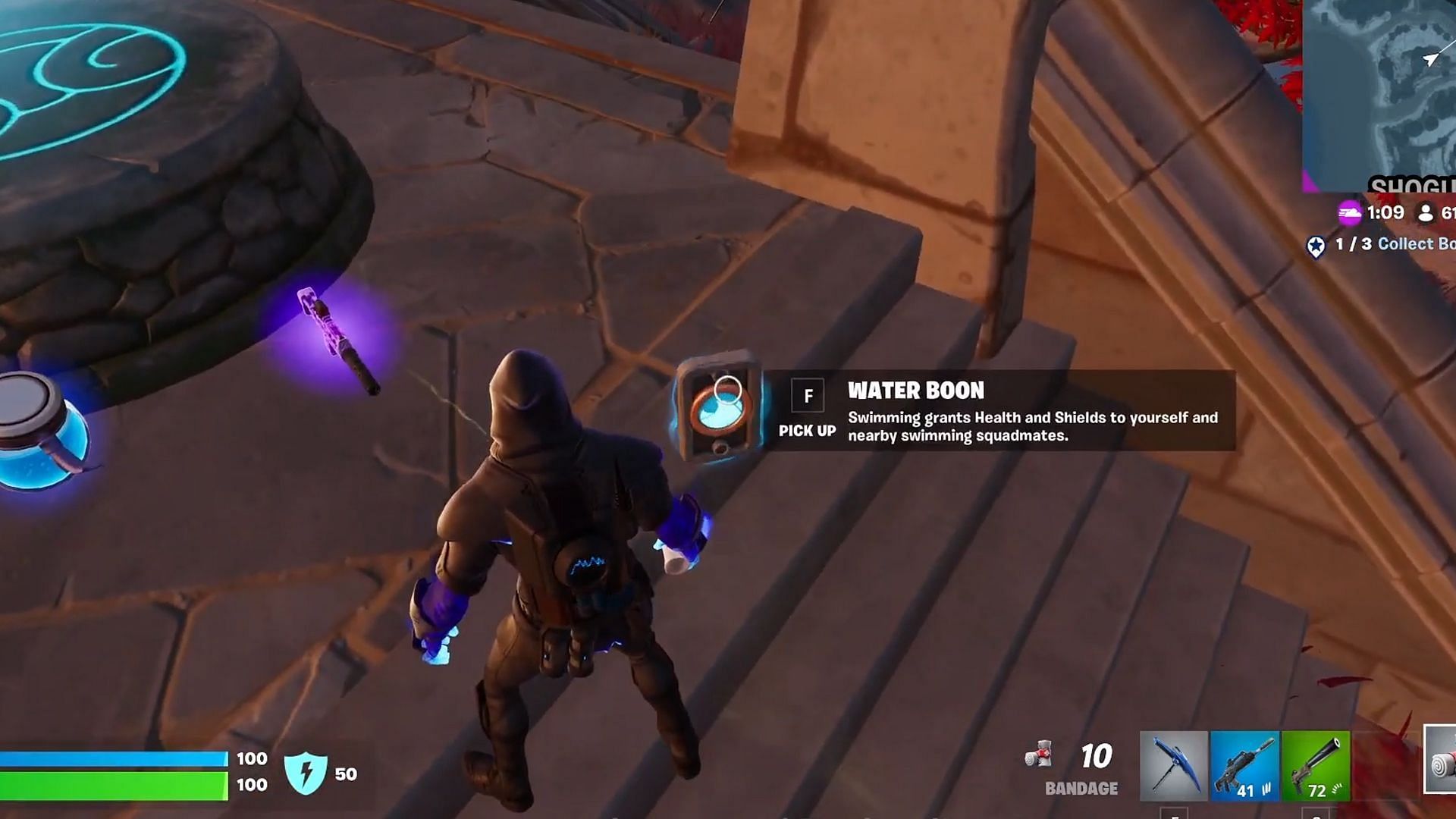 Water Boon in Fortnite Chapter 6 Season 1 (Image via Epic Games)