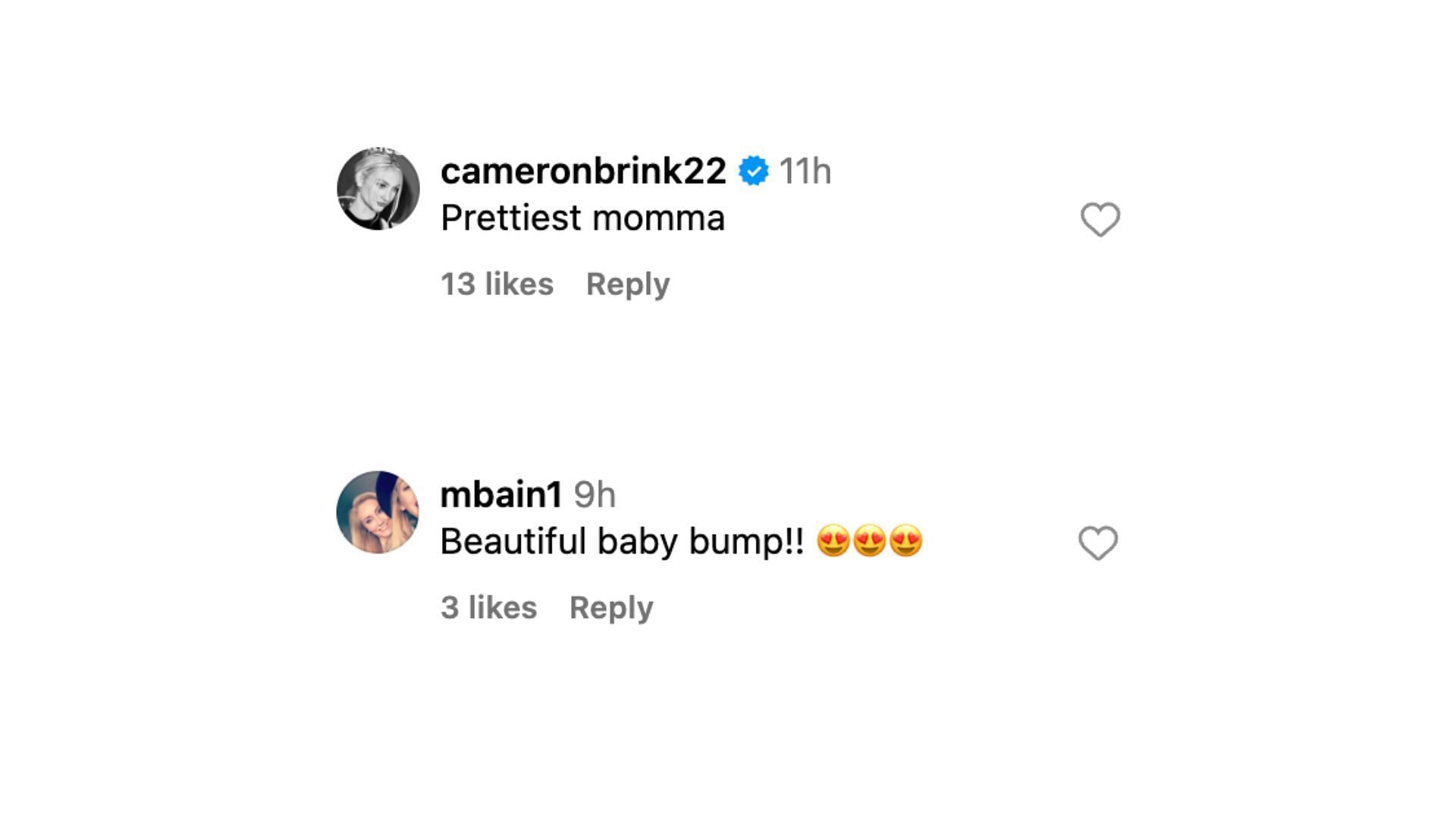 Cameron Brink and Michelle Bain-Brink comment on Sydel Curry-Lee&#039;s latest Instagram post: Photo Credit: Sydel Curry-Lee&#039;s IG account