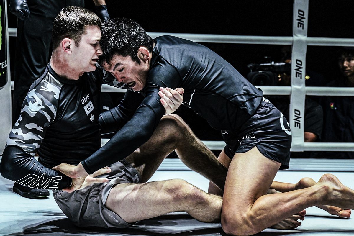 Cole Abate emerged victorious over Shinya Aoki at ONE Fight Night 26. [Photo via: ONE Championship]