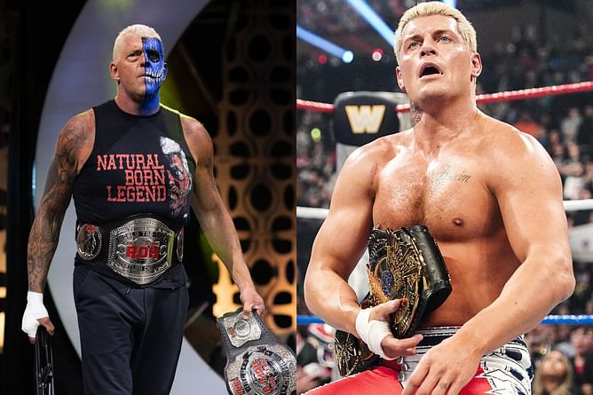 Dustin Rhodes gets asked about one final match with Cody Rhodes for "titles"; AEW star responds