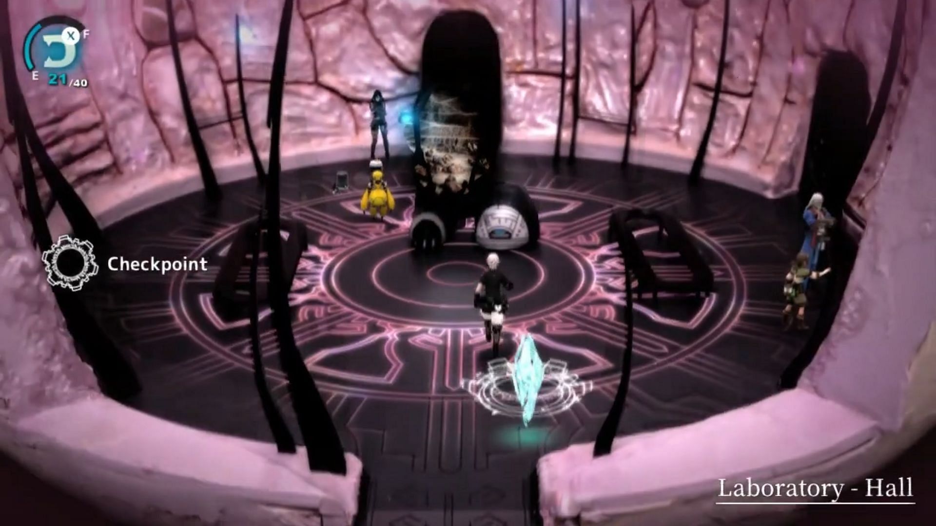 Valrika&#039;s Laboratory in FANTASIAN Neo Dimension (Image via Mistwalker./Square Enix/YouTube @GIMSAJO)