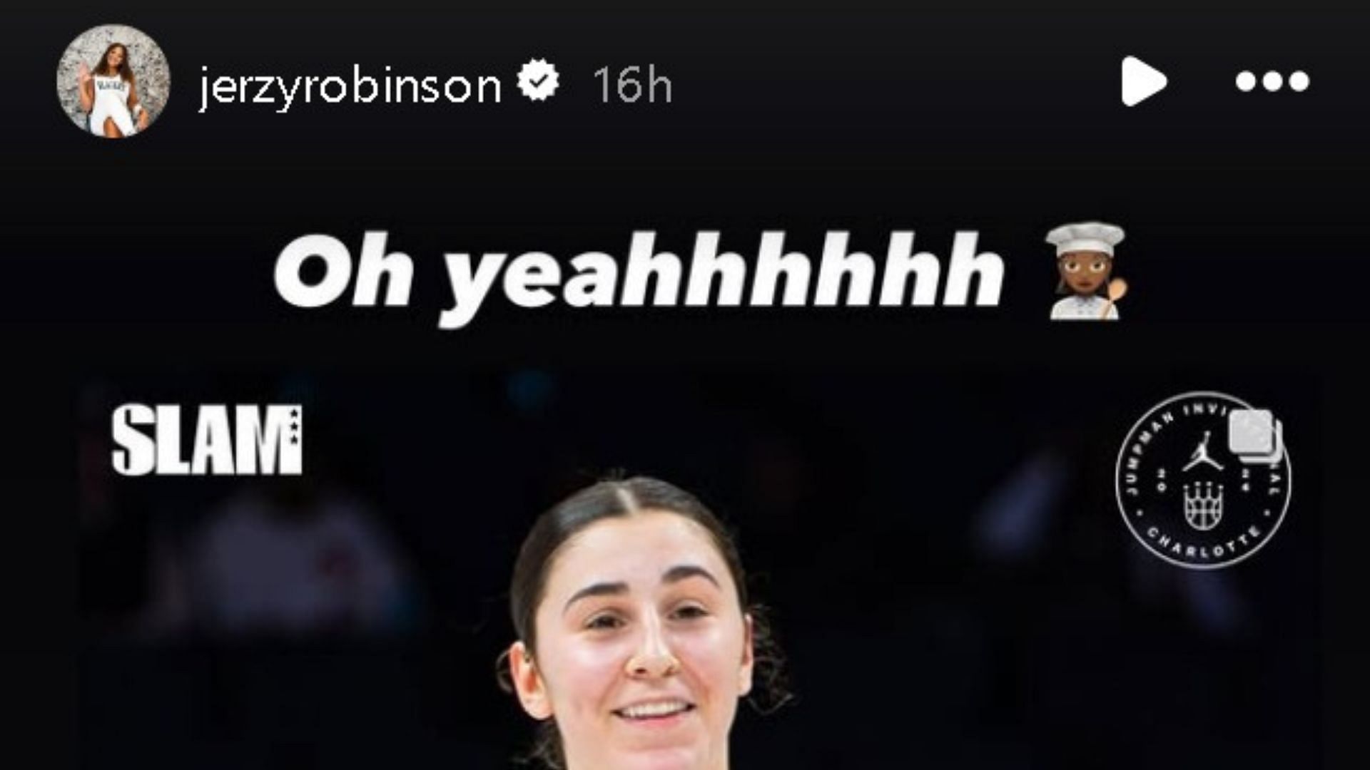 Jerzy Robinson reacts to Lanie Grant&#039;s performance (jerzyrobinson/ig)