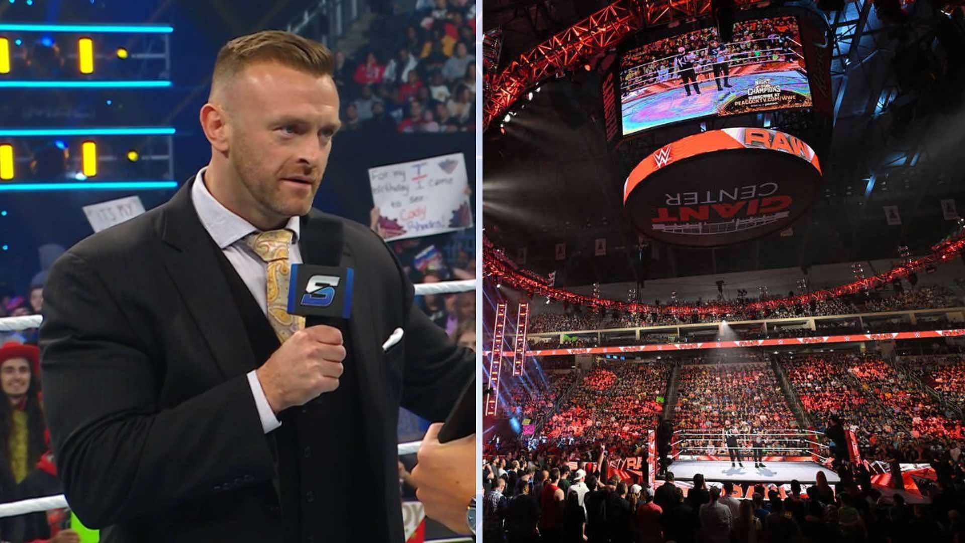 Nick Aldis may have upset a WWE star on SmackDown [Credit: WWE.com]
