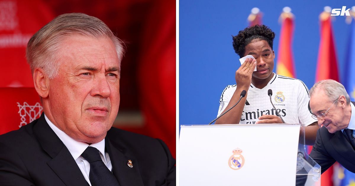 Carlo Ancelotti sends message to Endrick