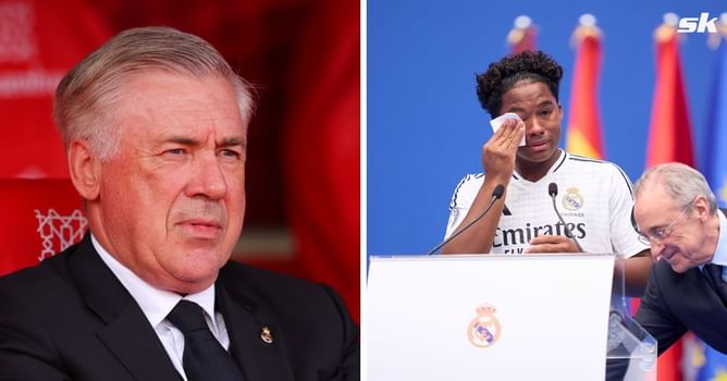 “Let him continue his apprenticeship like this” - Carlo Ancelotti on Endrick struggling for playing time at Real Madrid