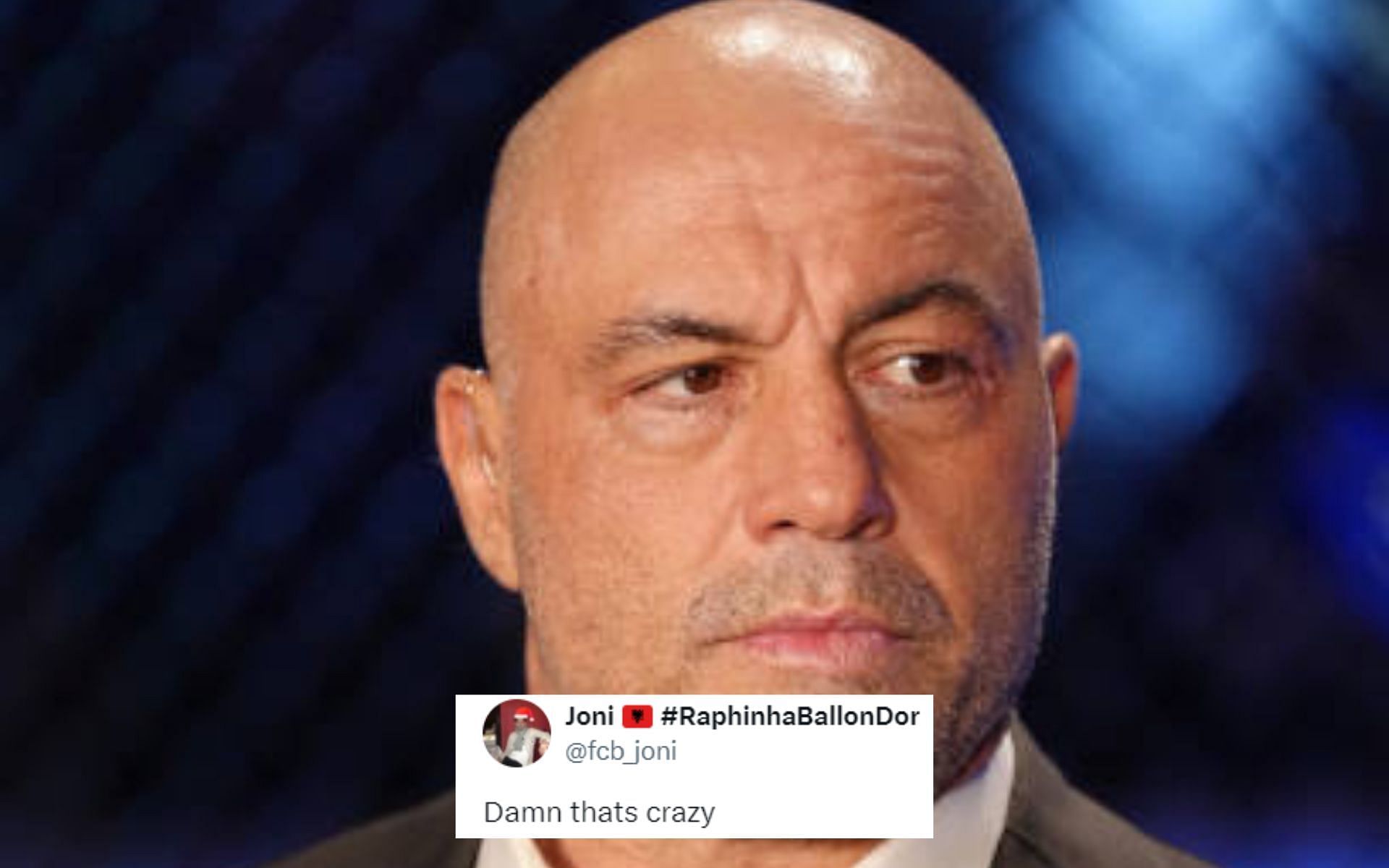 Fans react to Joe Rogan discussing Serbia with Rod Blagojevich. [Image courtesy: Getty]