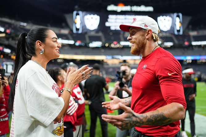 In Pics: George Kittle's wife Claire recaps late Christmas celebration ahead of 49ers' MNF showdown