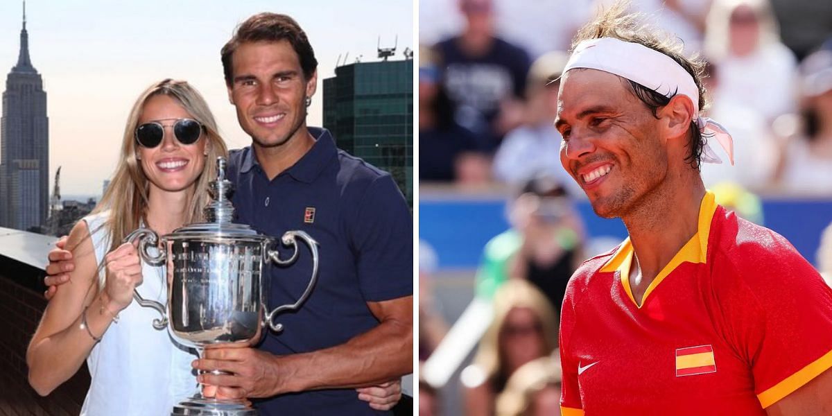 Rafael Nadal (R) and his sister Maribel (Source: (L) Instagram - @mariabel_nadal, (R) Getty)